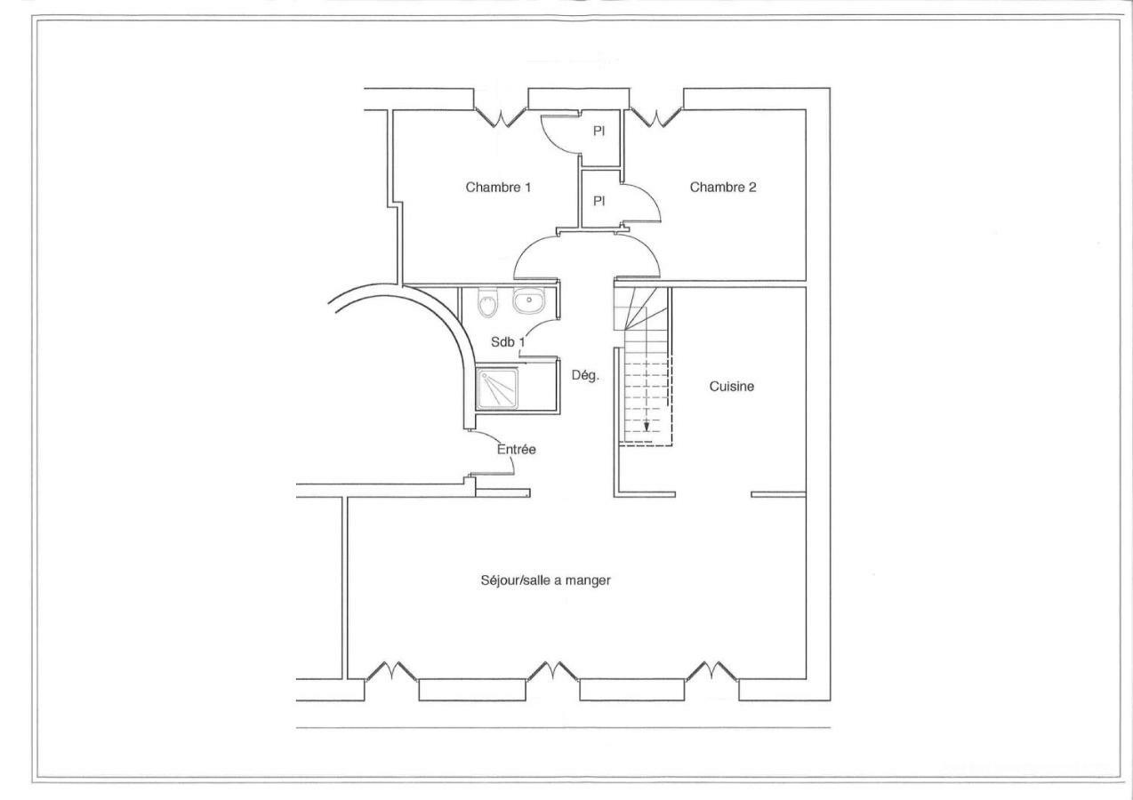 Duplex 120m2 Comedie Corum Climatisation Parking *